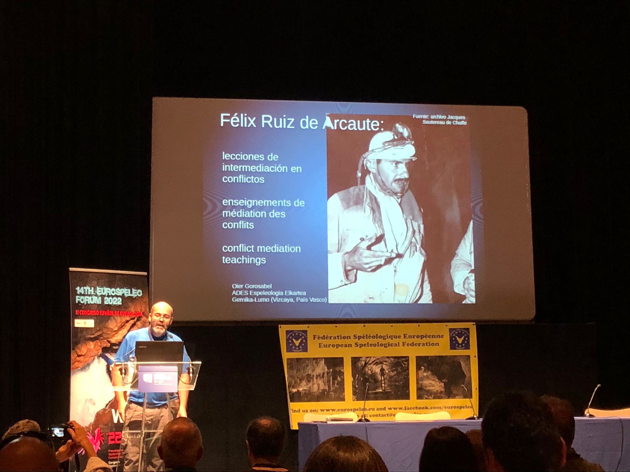Se celebr&oacute; el esperado XI Congreso Espa&ntilde;ol de Espeleolog&iacute;a y el XIV Eurospeleo Forum